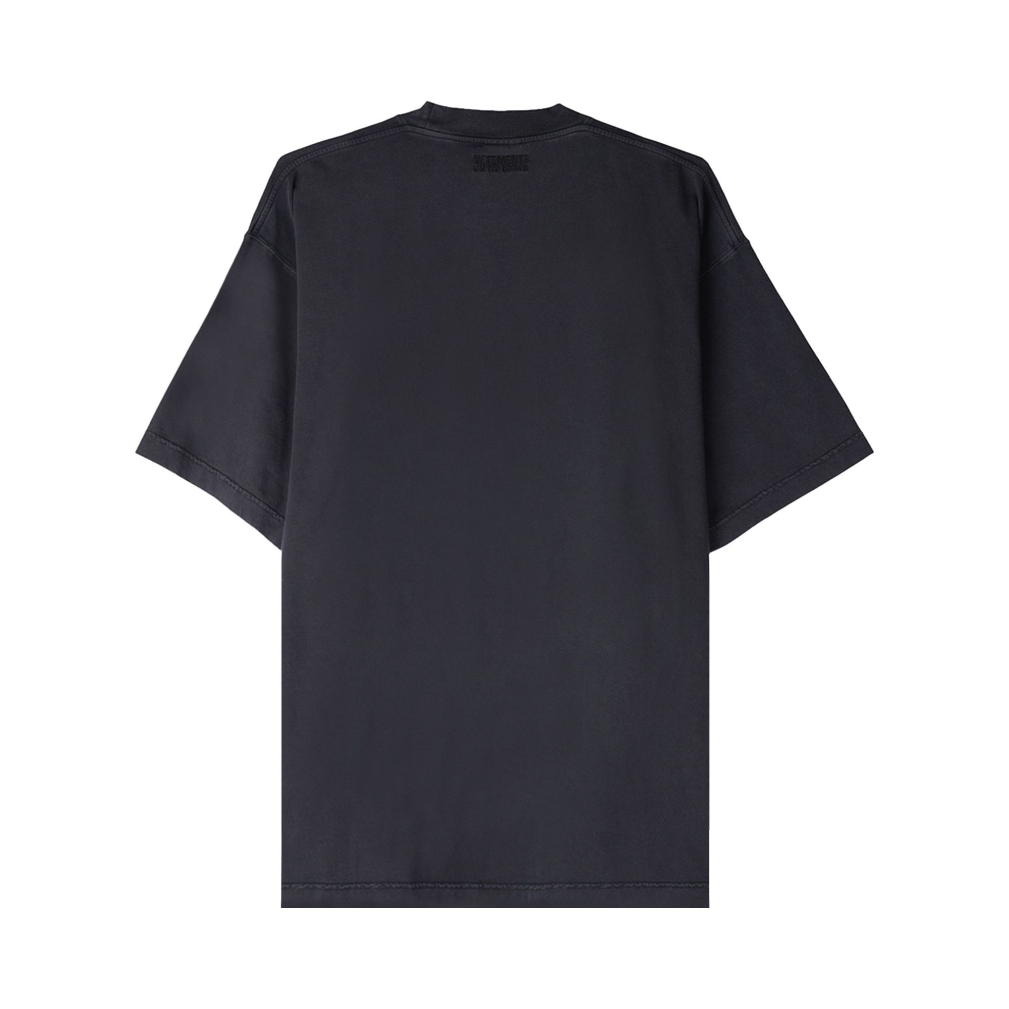 Buy Vetements Paris Logo T-Shirt 'Black' - UE64TR450B BLAC | GOAT