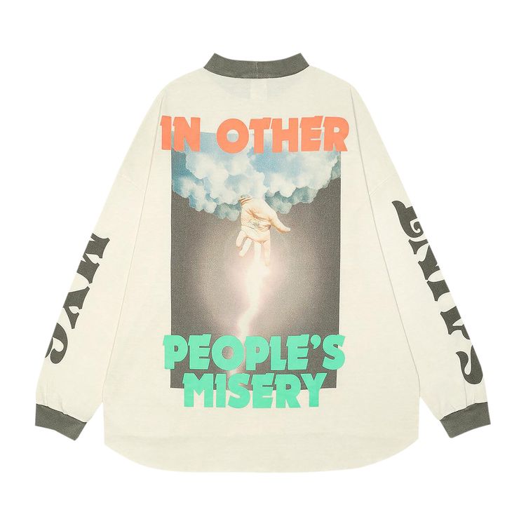 SAINT Mxxxxxx A Cheap Holiday Long Sleeve Tee White