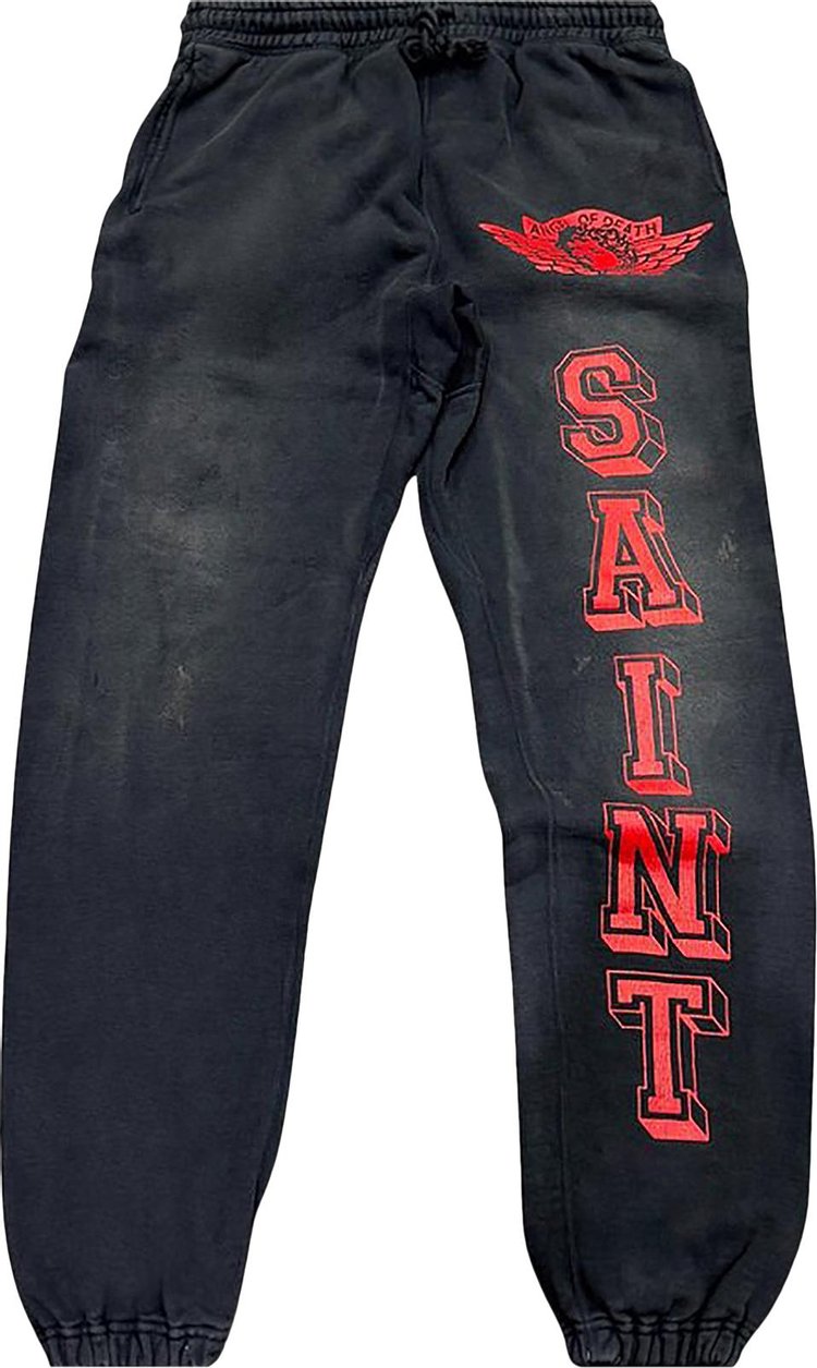 Saint Michael Angel Sweatpants Black