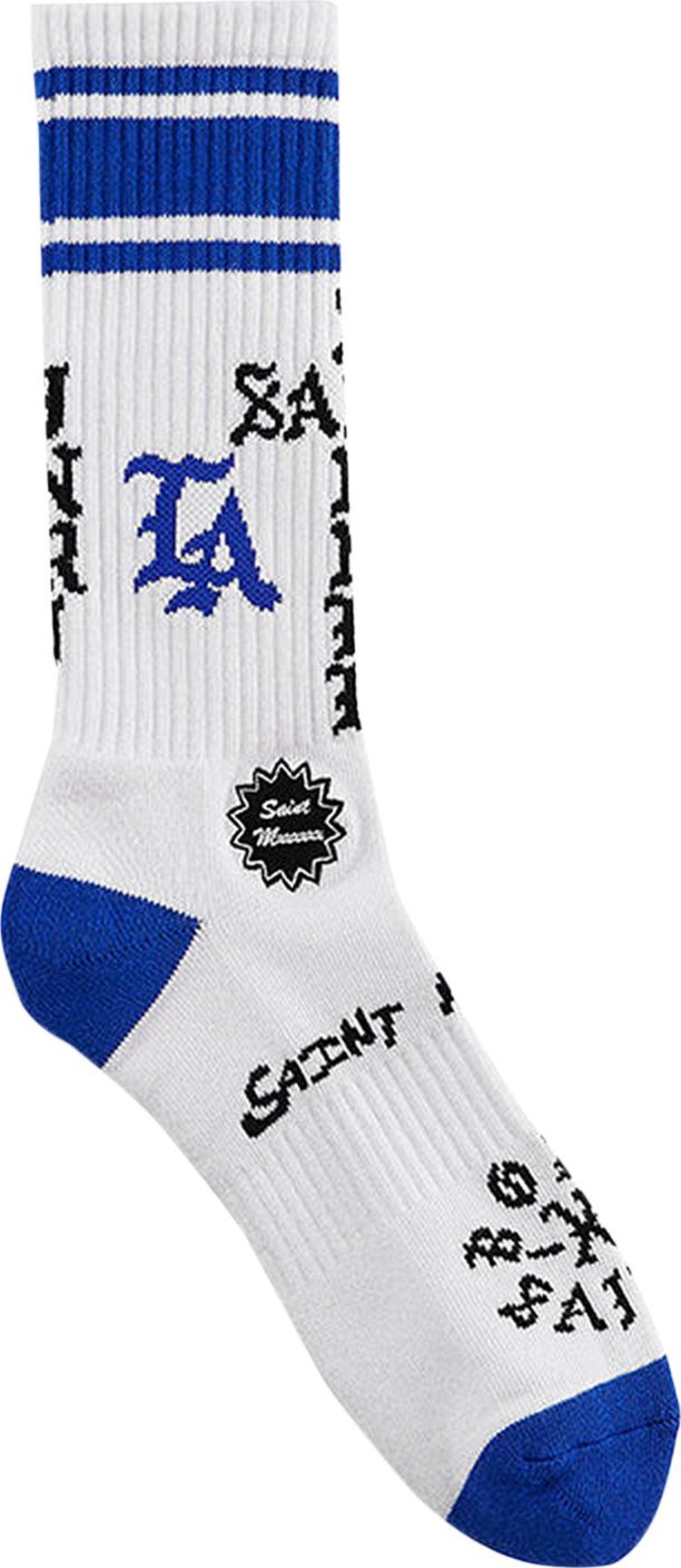 Saint Michael LA Socks White