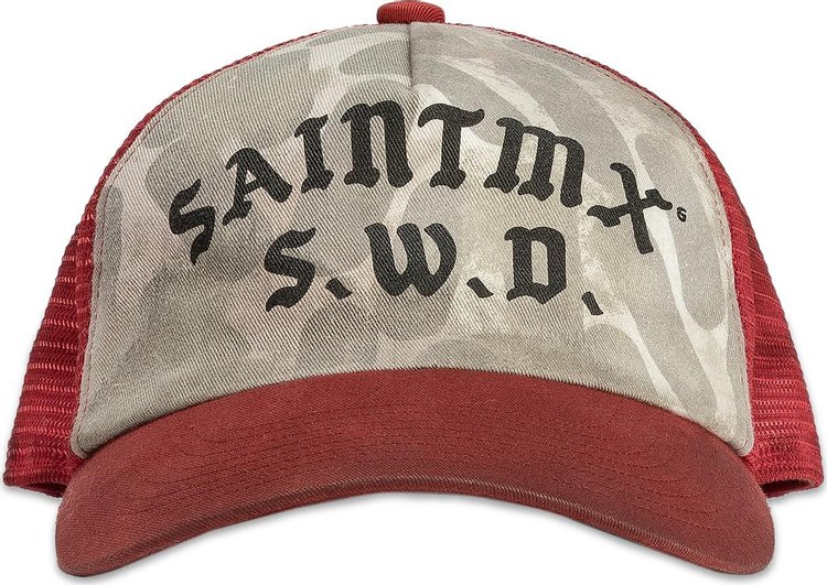 Saint Michael Cap RedWhite