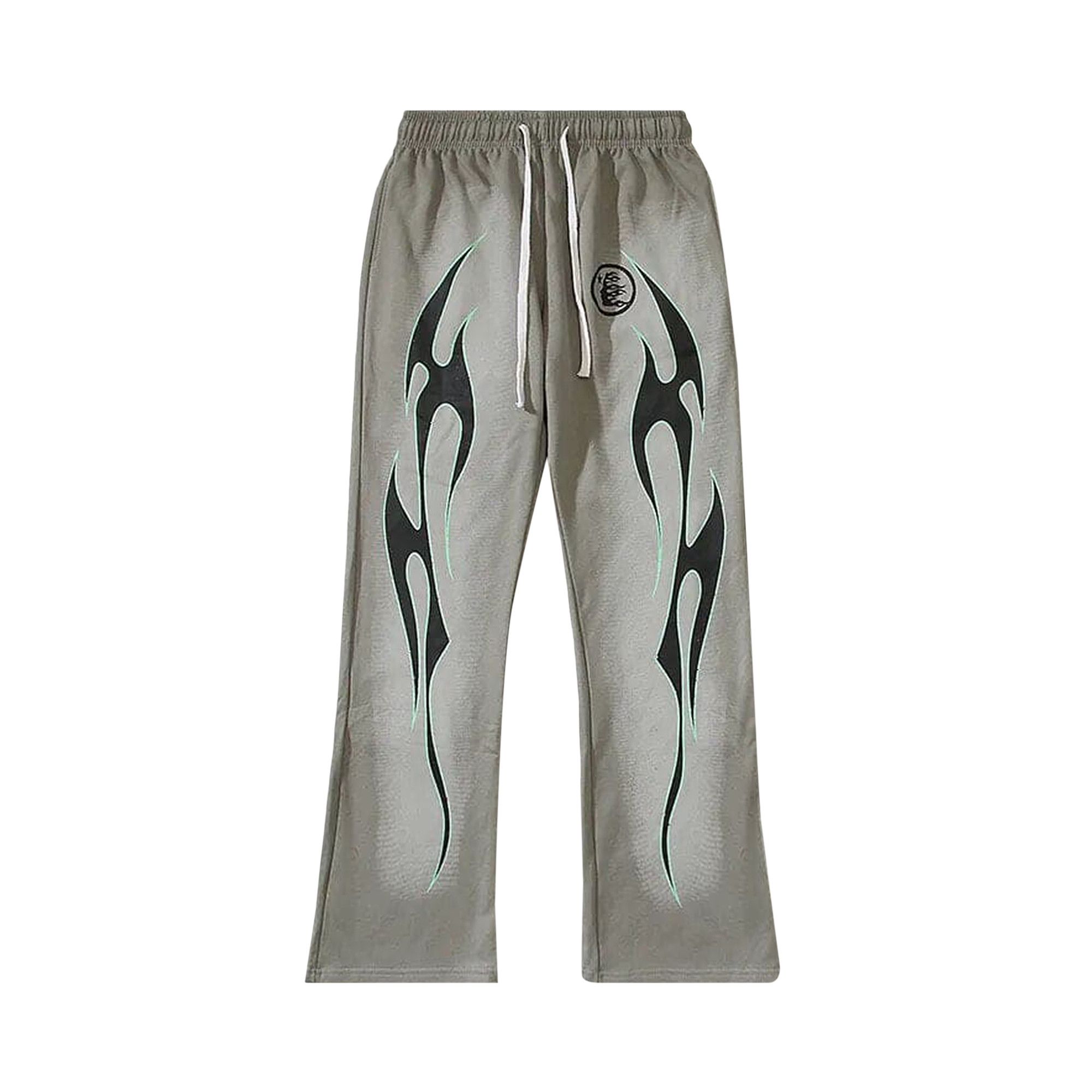 Size xxl Hellstar Future Flame Sweatpants 'Grey'