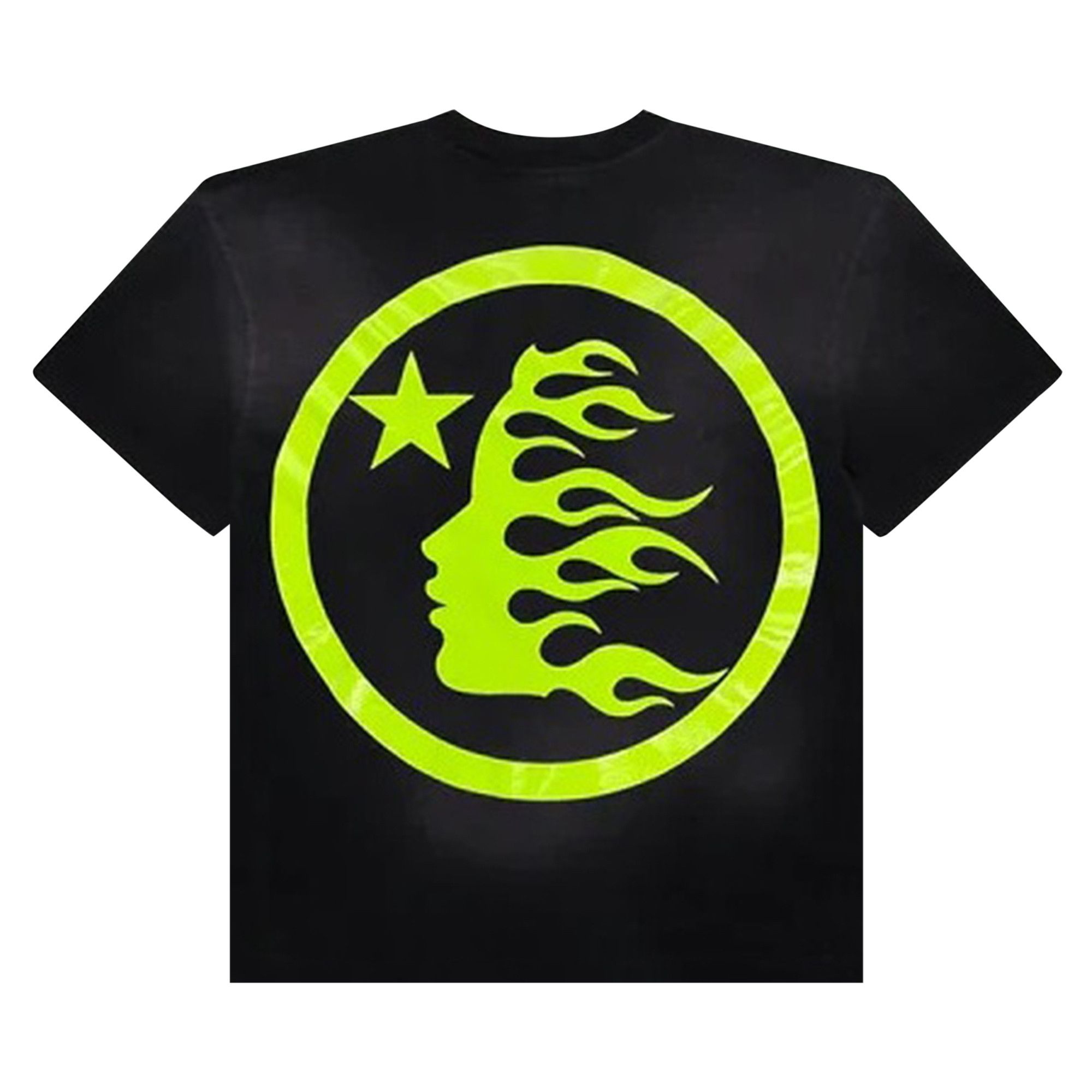 【Hellstar】Flare Black Flame / T-shirt Hellstar Inner Peace Fire Tee Vintage Black (Pre-Owned) – PIECES