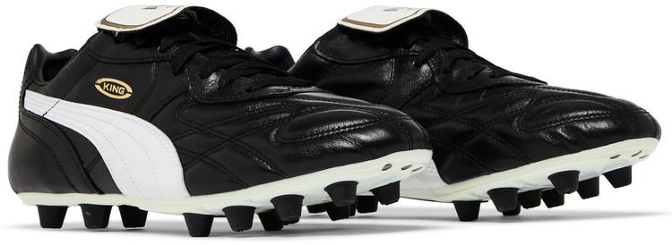 Puma King Top Di FG Black White