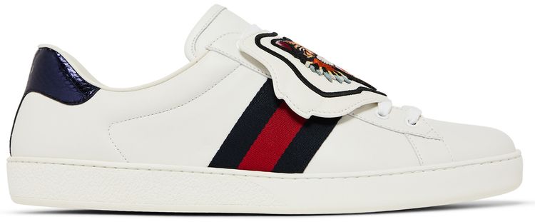 Buy Gucci Ace Low 'Tiger Patch' 478190 DOP80 9182 GOAT