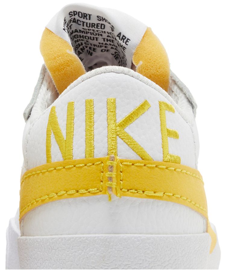 Nike Blazer Low Jumbo White Vivid Sulfur