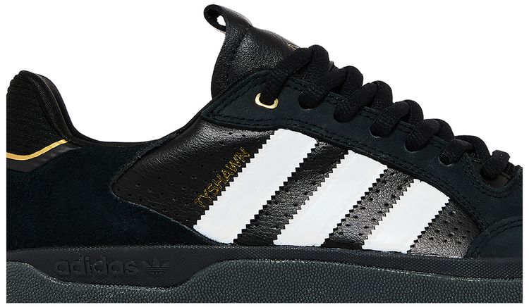Adidas Tyshawn Low Black Gold Metallic