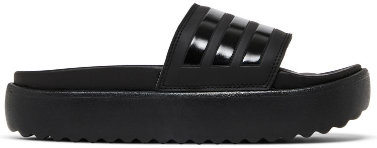 Wmns Adilette Platform Slide Triple Black
