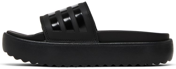 Wmns Adilette Platform Slide Triple Black