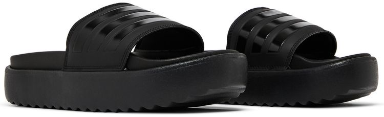 Wmns Adilette Platform Slide Triple Black