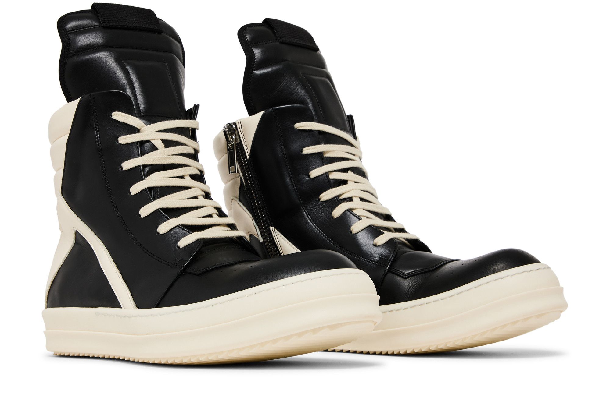 Buy Rick Owens Luxor Geobasket 'Black Milk' - RU02C7894 LPO 911 | GOAT