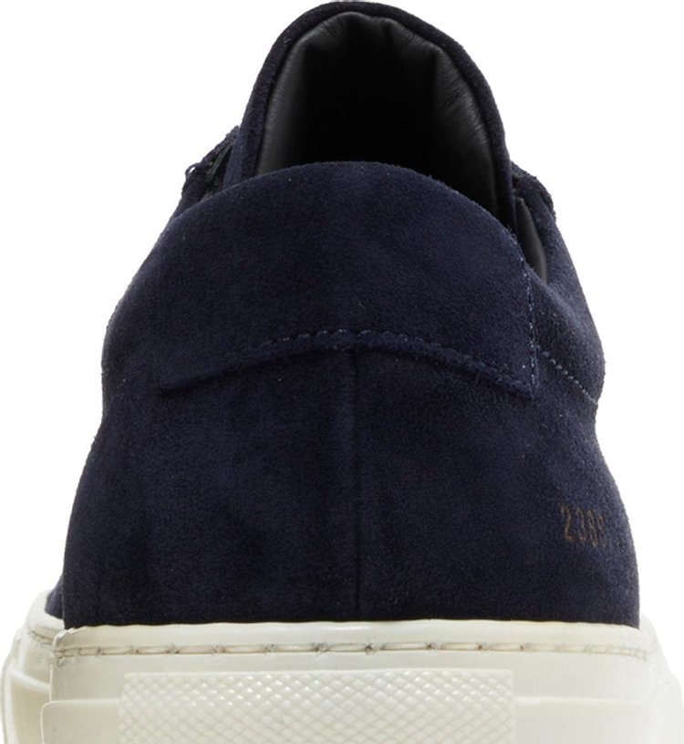 Common Projects Achilles Waxed Suede   Navy