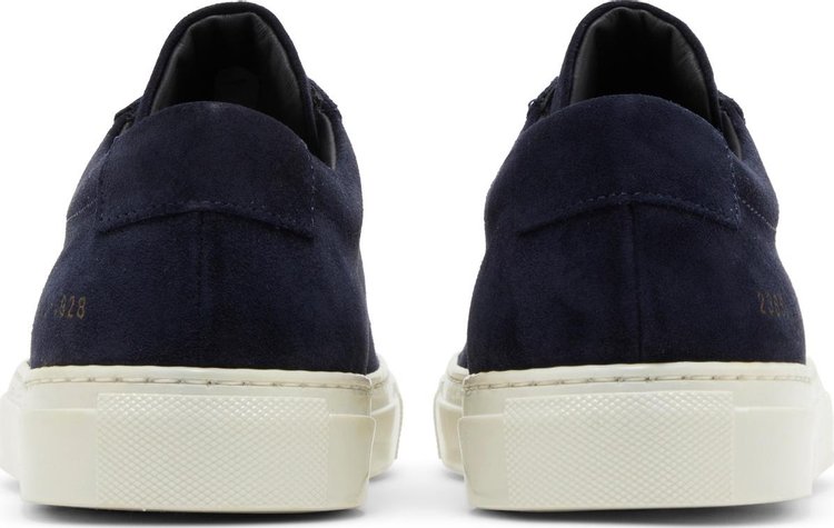 Common Projects Achilles Waxed Suede   Navy