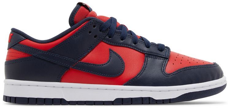 Nike Dunk Low Retro Navy Red 2024