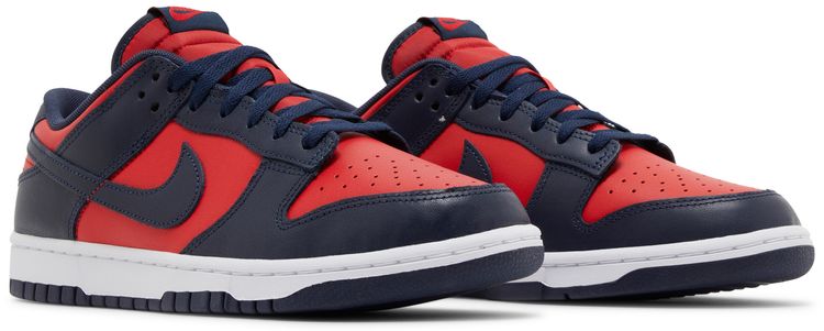 Nike Dunk Low Retro Navy Red 2024