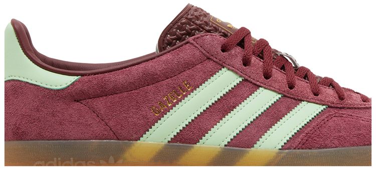 Adidas Gazelle Indoor Shadow Red Semi Green Spark
