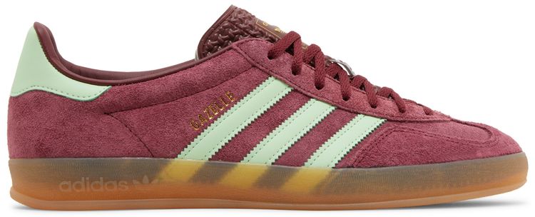 Adidas Gazelle Indoor Shadow Red Semi Green Spark