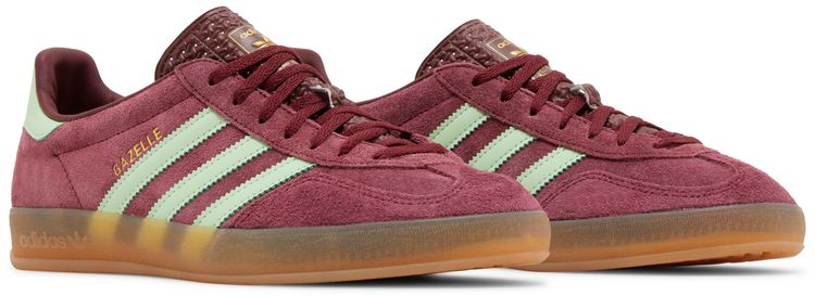 Adidas Gazelle Indoor Shadow Red Semi Green Spark