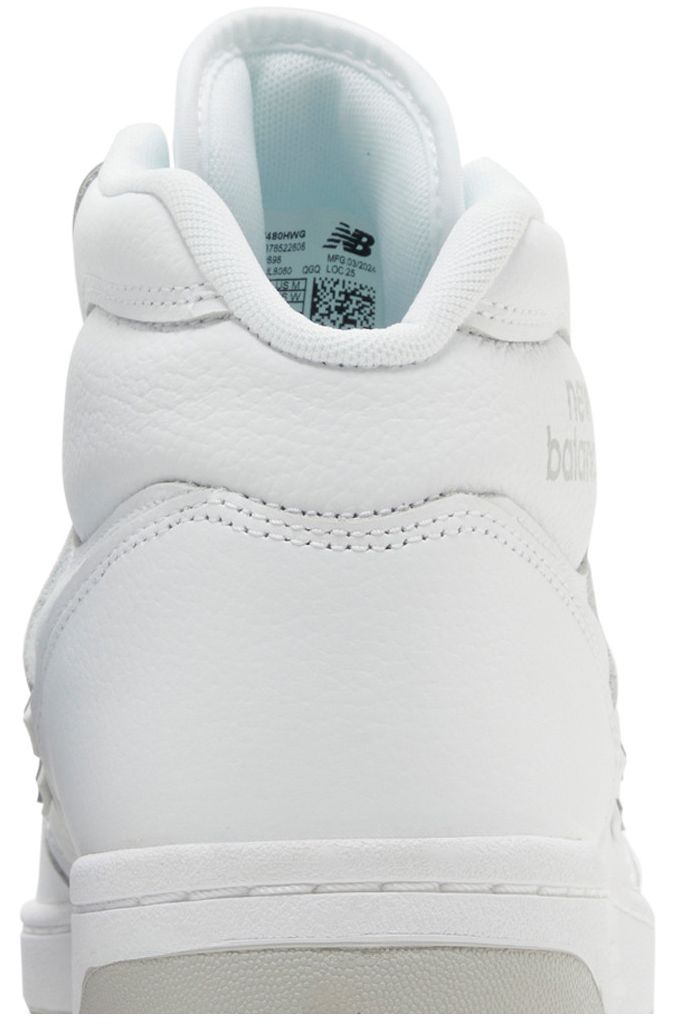 New Balance Numeric 480 High White Grey