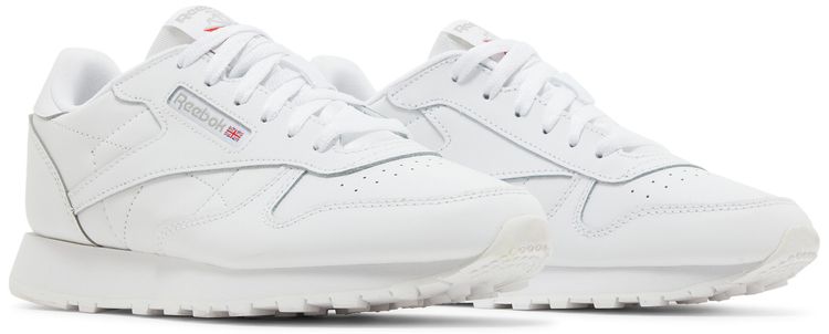 Reebok Classic Leather Big Kid Triple White