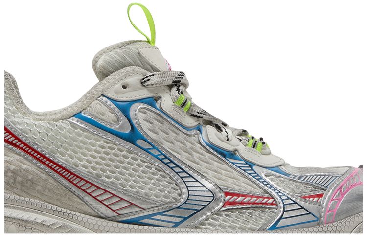 Balenciaga Wmns 3XL Sneaker Worn Out   White Blue Red
