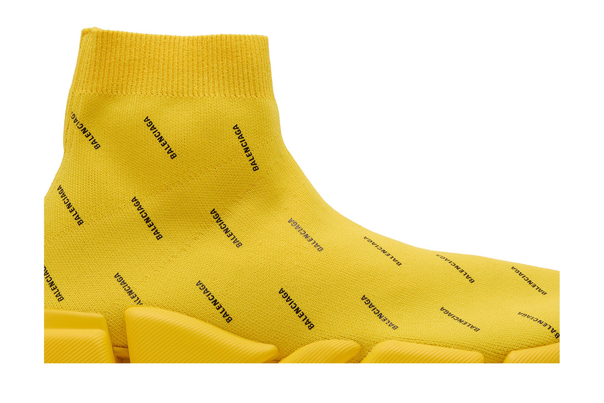 Balenciaga sock yellow online