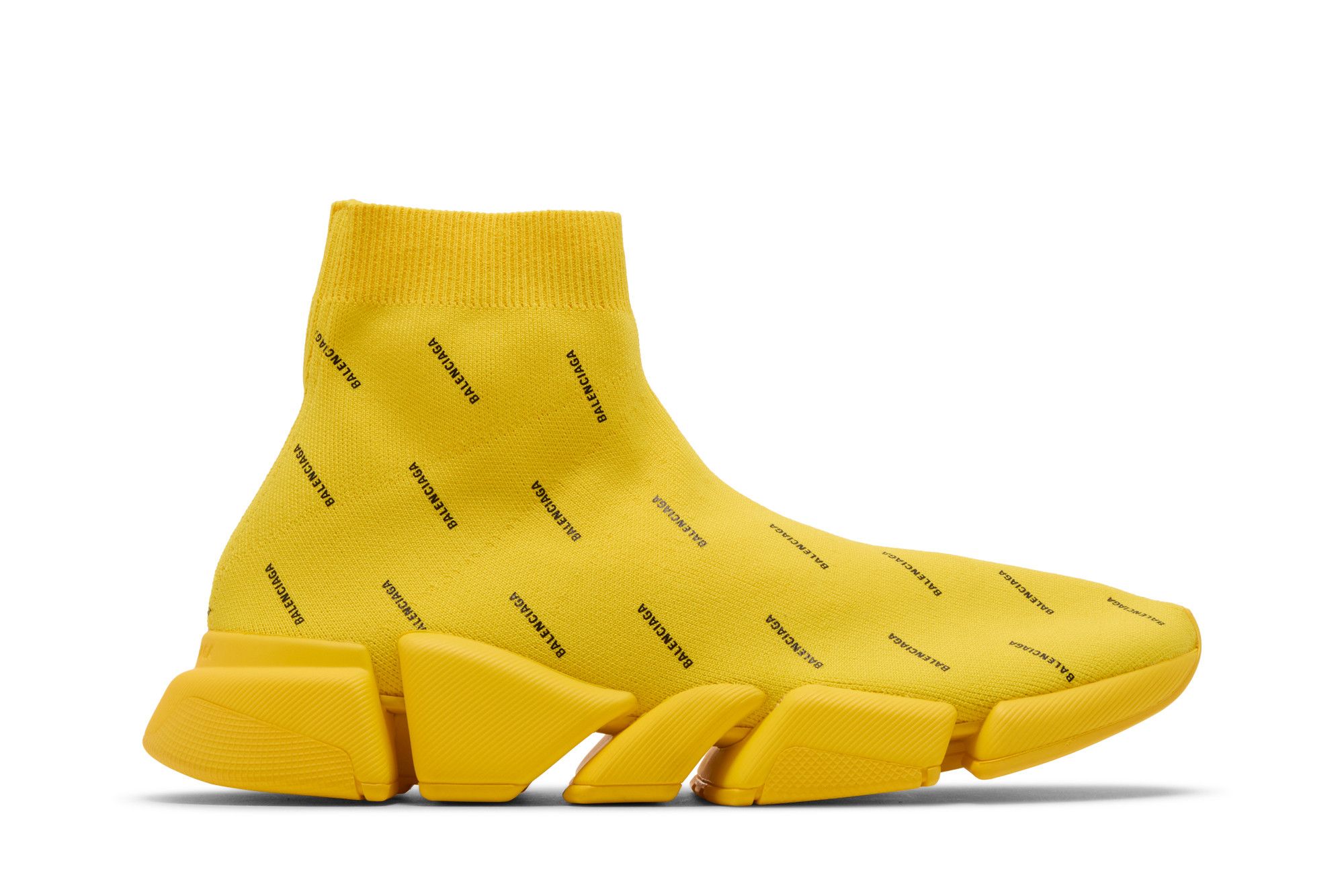 Buy Balenciaga Speed 2.0 Sneaker Allover Logo Yellow 617239 W2DBO 7310 GOAT AU