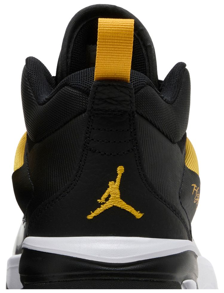 Air Jordan Stay Loyal 3 Black Yellow Ochre