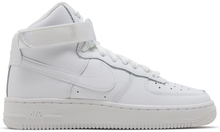 Nike Air Force 1 High LE GS Triple White