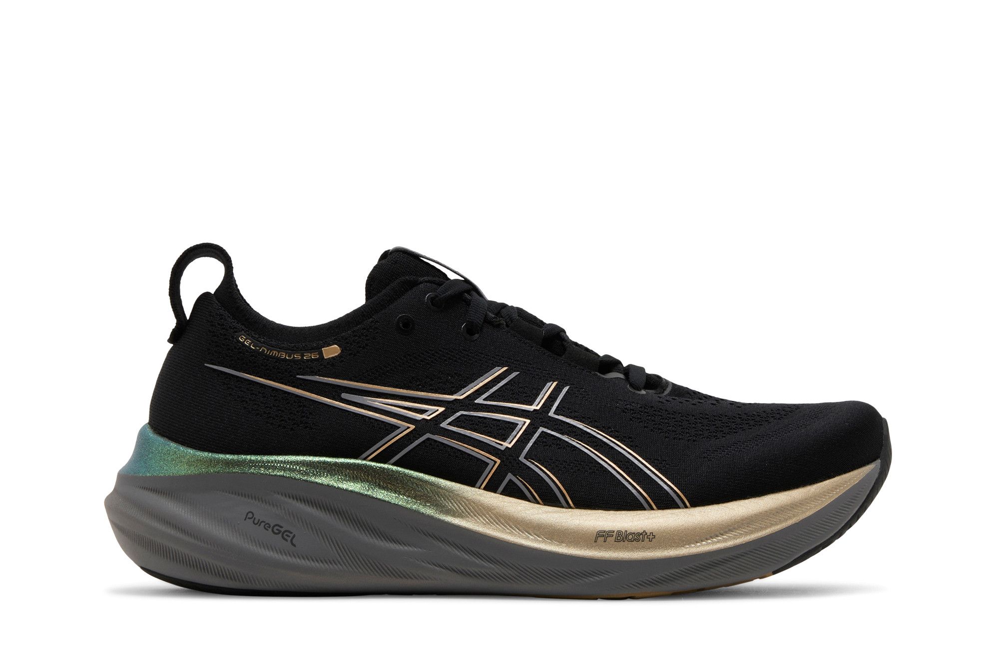 Achetez des Gel Nimbus 26 Platinum Black Champagne 1011B922 001 GOAT FR