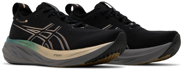 Asics Gel Nimbus 26 Platinum Black Champagne