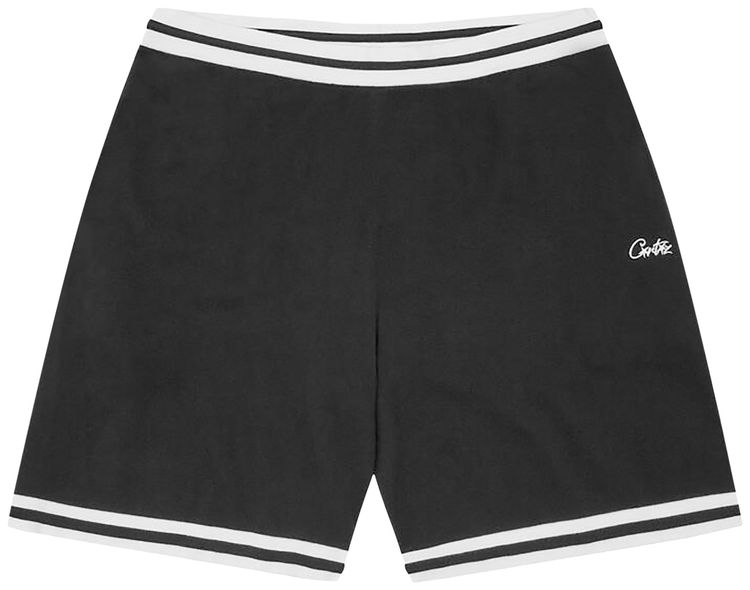 Corteiz Deala Knit Shorts Black