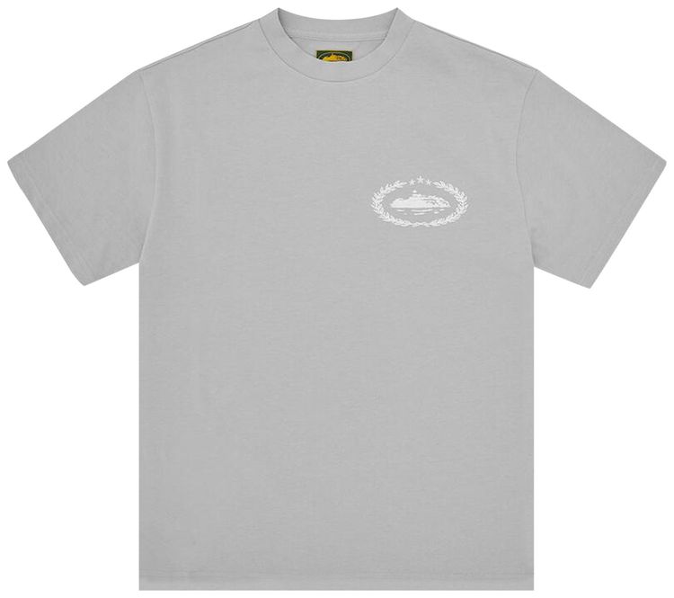 Corteiz Royale Heavyweight Tee Grey