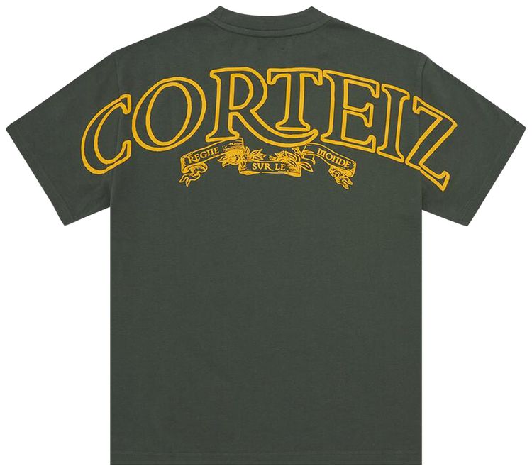 Corteiz Royale Heavyweight Tee Forest Green