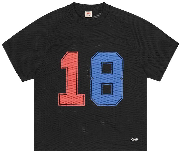 Corteiz HMP Mesh Panel Jersey Black