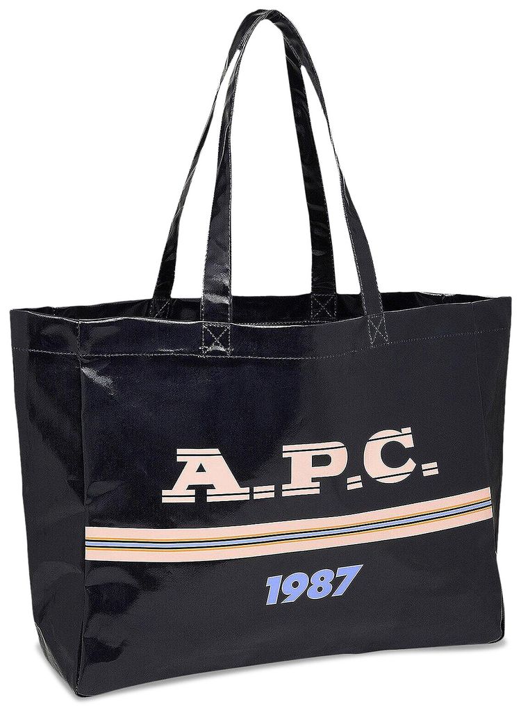APC Diane Shopping Bag BlueBlack