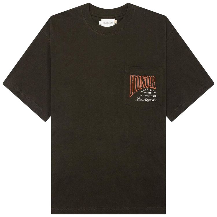 Honor The Gift Cigar Label T Shirt Black