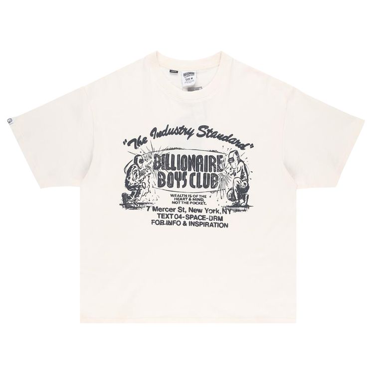Billionaire Boys Club Arch Welders T Shirt Gardenia