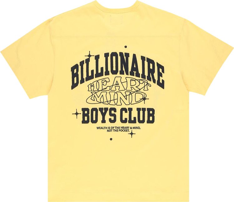 Billionaire Boys Club Heart  Mind Club T Shirt Lemon Drop