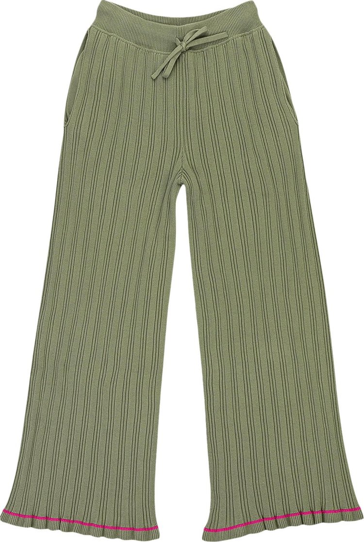 MM6 Maison Margiela Knit Pants Khaki