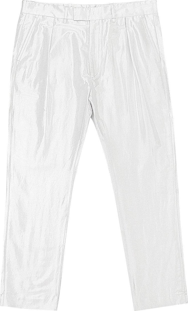 Ann Demeulemeester Straight Pants Silver