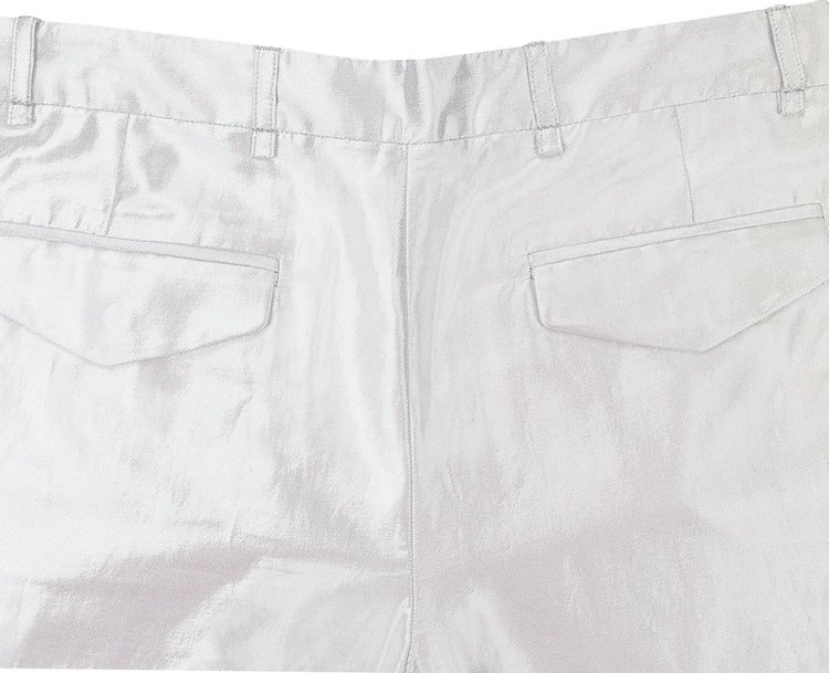 Ann Demeulemeester Straight Pants Silver