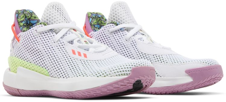 Toy Story x adidas Dame 7 Little Kid Buzz