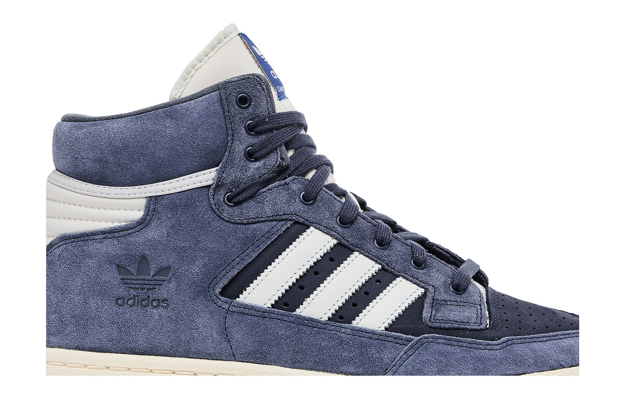 Navy blue high top adidas deals