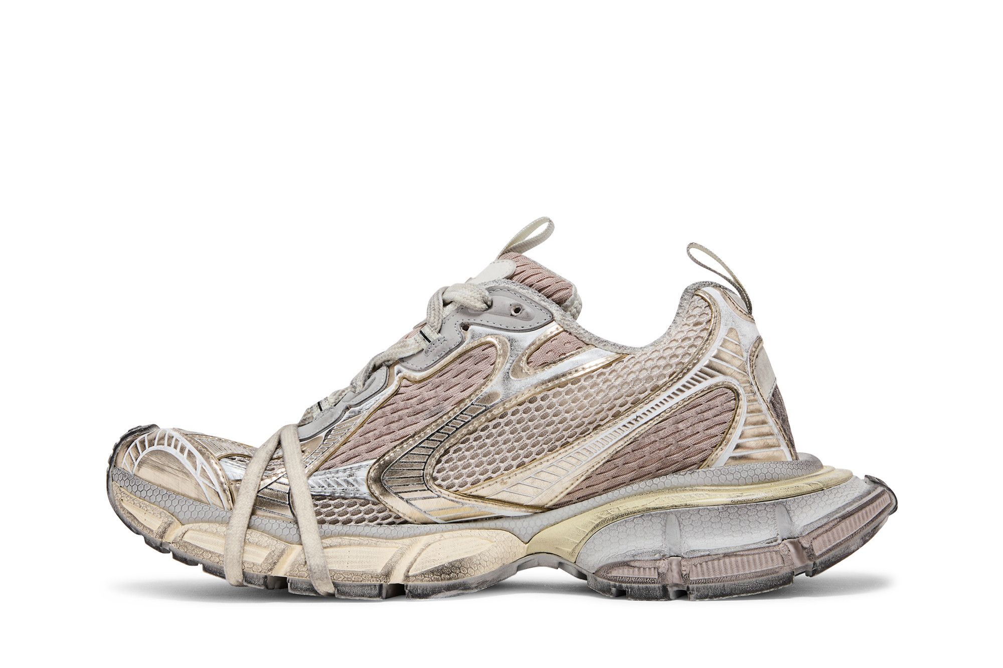 スニーカー BALENCIAGA SNEAKER (734734W3XL4 9191) Men's 3xl Sneaker in Light Beige | Balenciaga US