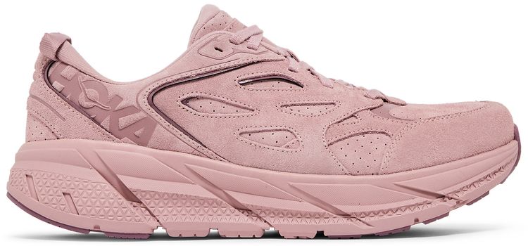 HOKA Clifton L Suede Pale Mauve