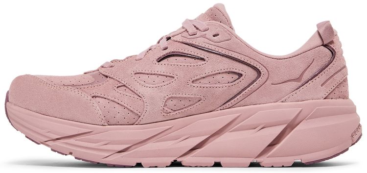 HOKA Clifton L Suede Pale Mauve