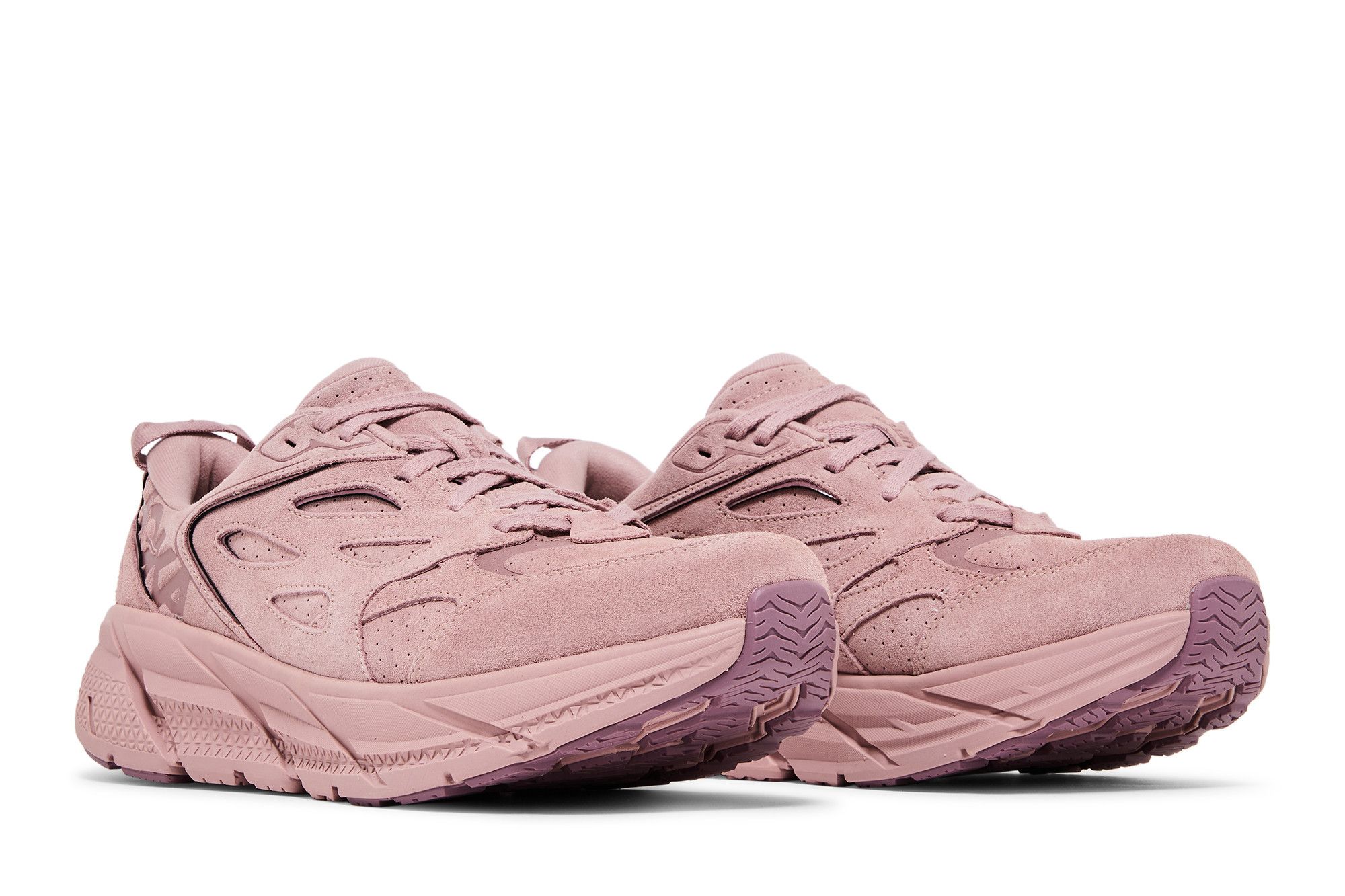 Buy HOKA Clifton L Suede 'Pale Mauve' - 1122571 PMV | GOAT