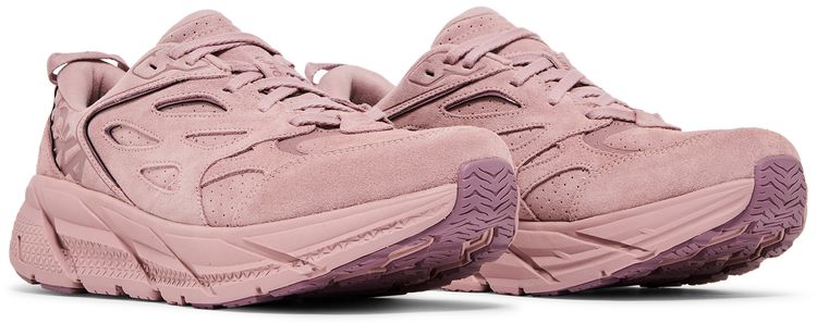 HOKA Clifton L Suede Pale Mauve