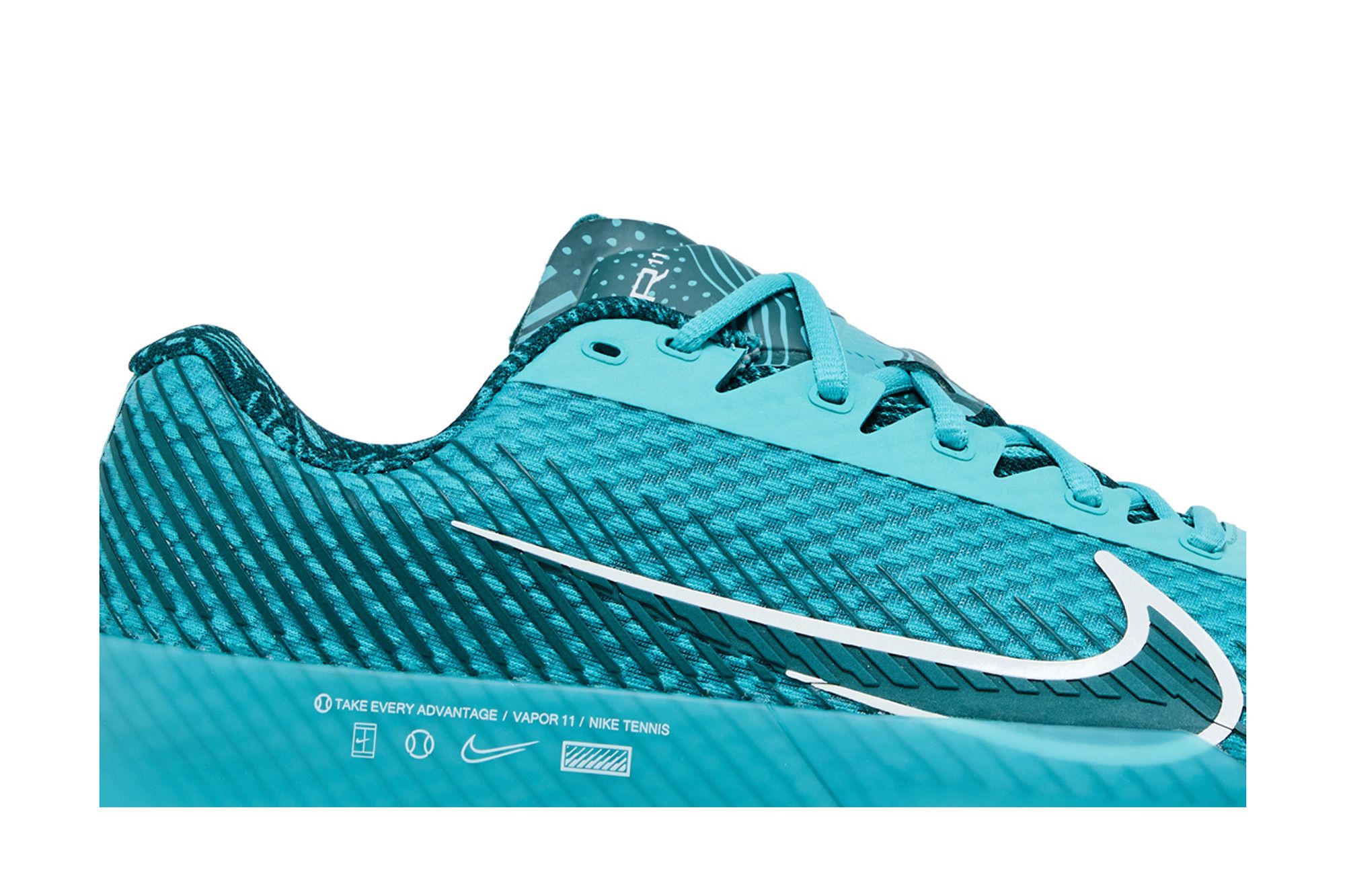 Buy NikeCourt Air Zoom Vapor 11 HC 'Teal Nebula' - DR6966 300